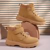 Kid's Winter Boots  Plus Velvet Plus Cotton Snow Boots Outdoor High Warm Girls Winter Boots  Kids Winter Boots