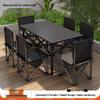 Portable Outdoor Folding Table and Chair Set for Camping, BBQs, and Patios