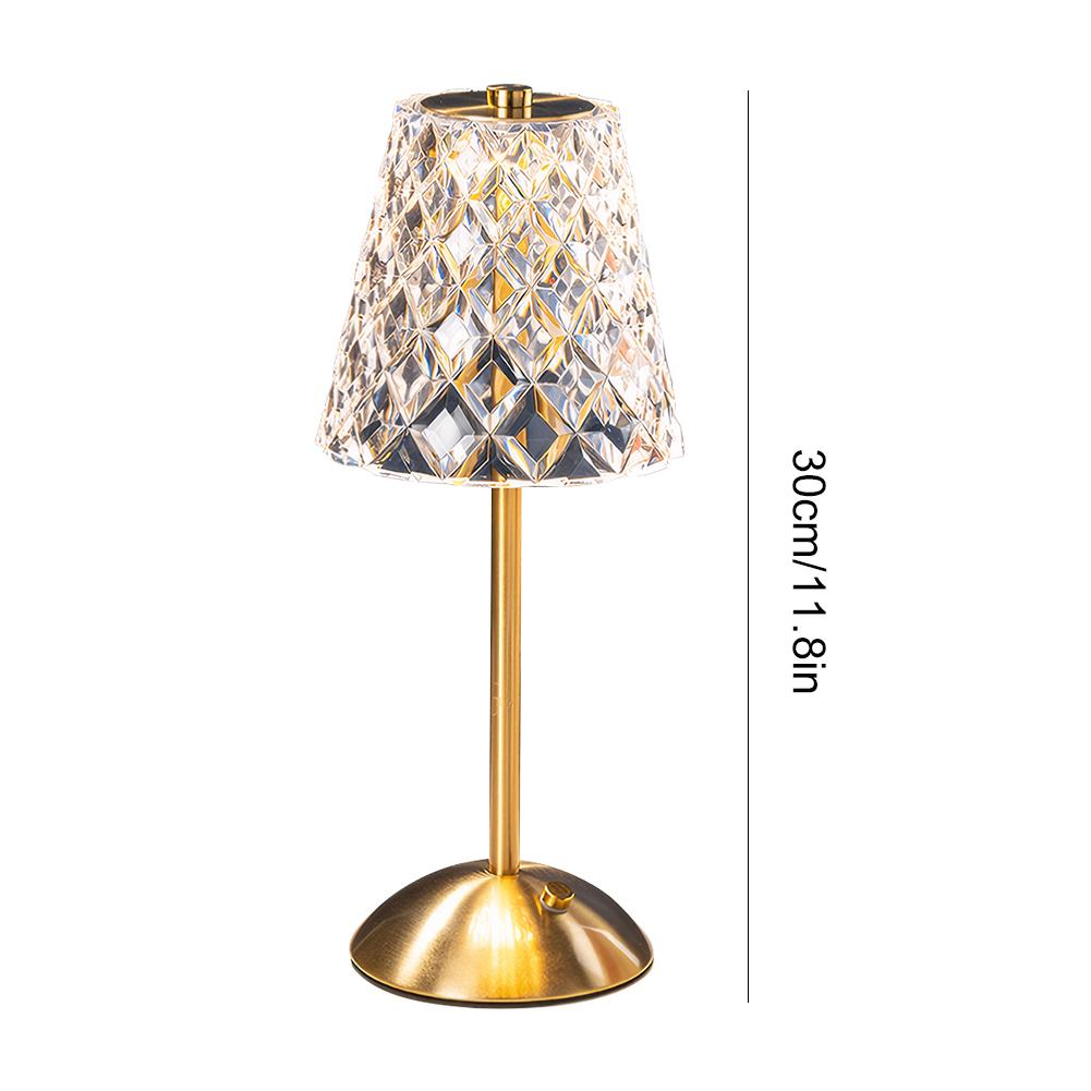 Eye-Protection Night Light USB Rechargeable Decorative Nightstand Light Cordless Atmosphere Night Light for Bedroom Living Room