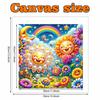 Flowers and The Moon Full 5D DIY Pearl Gem Art Diamond Painting Kits for Adults/Beginners Gift Idea Home Decor 11.81x11.81in