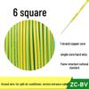 Pure Copper Single Core Electrical Wire, Flame Retardant, 0.5-2.5mm² for Home Decoration
