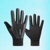 Cycling Gloves Men and Women Outdoor Sports Driving Fishing Anti-slip Floppy Ice Silk Full Finger Touch Screen Fishing Gloves