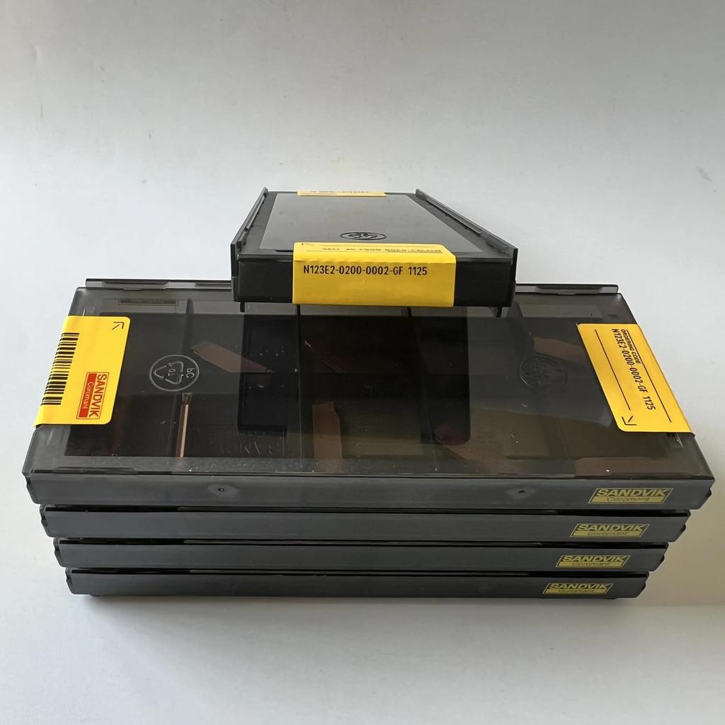 Original Sandvik / N123E2-0200-0002-GF 1125 /CNC Lathe Carbide Blade Tool 10 Pcs