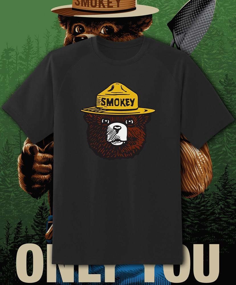 

Smokey The Bear Shirt - Adult And Youth Sizes Up To 6Xl Fast Ship!! 4XL
