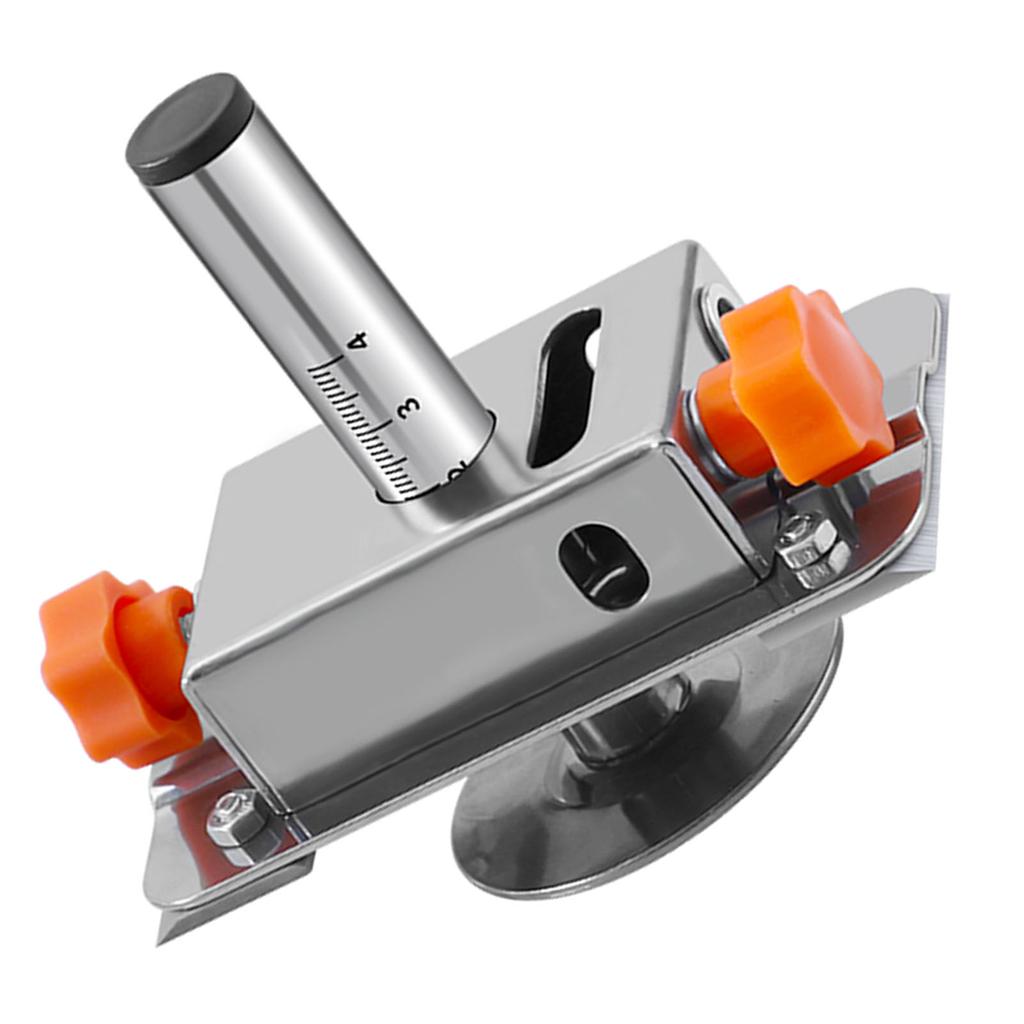 Anreißwerkzeug Edelstahl Multifunktional Doppelte Verwendung Parallellinien-Hilfswerkzeug