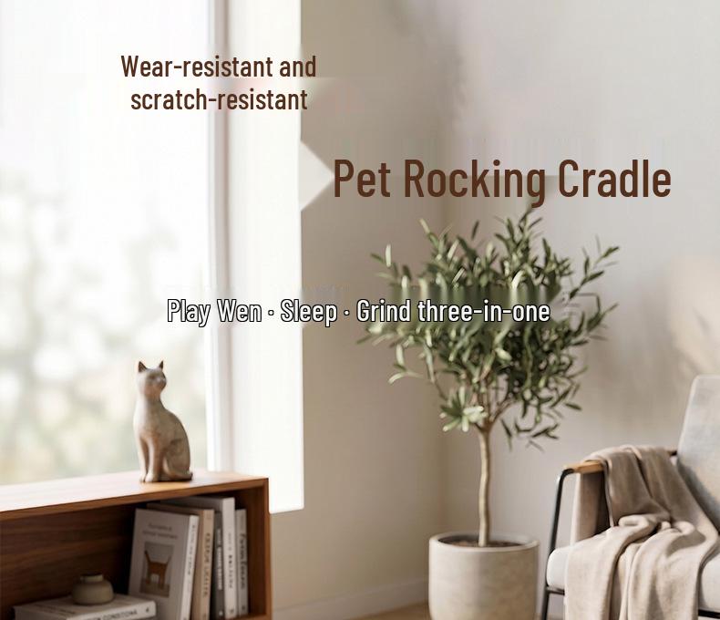 Durable Four-Season Cat Lounge & Scratching Nest