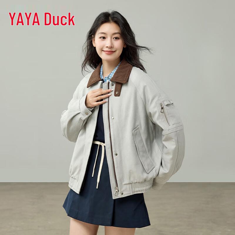 YAYA Unisex Stand-Collar Puffer Jacket
