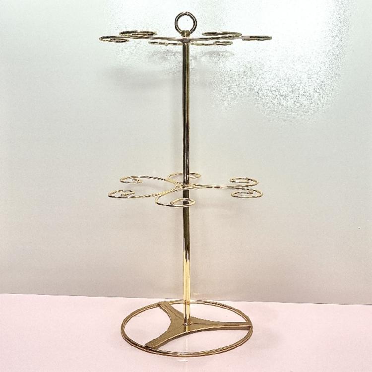 Multiple Functional 2 Layer Glass Holders Perfect for Tail Accessories and Daily Use
