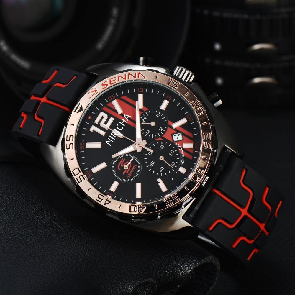 Stainless Steel Casual Watches Quartz Movement Chronograph New Fashion Style Clock