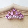 Glittering Crown Hair Clip for Small Pet Photography Daily Hair Styling Tool for Breeds Cats Everyday Wear Party Props