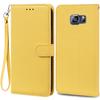 S6 Edge Case For Samsung Galaxy S6 Edge Case G925 Leather Flip Wallet Case For Samsung S6 S 6 edge Case G920 Wallet Cover Fundas