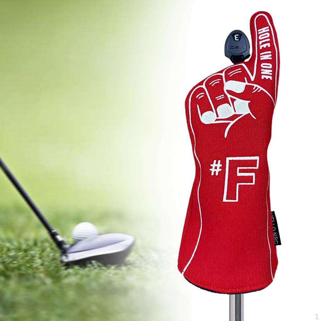 Golf Club Head Cover Knitted Wood Headcover for Travel Accessories