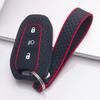 Key Fob Cover for Peugeot 3008 5008 208 308 408 508 4008 C1 with Keychain Anti-Scratch Surface Shockproof Structure Soft Grip Texture
