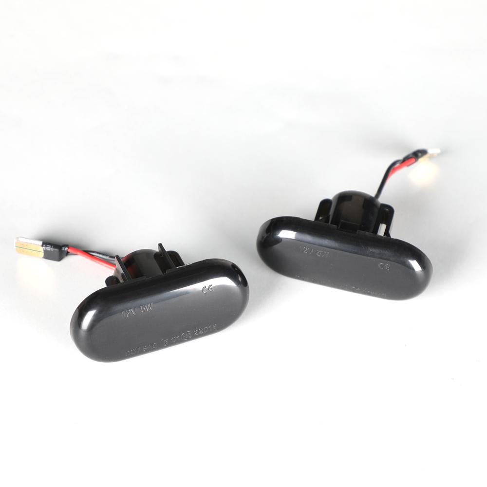 2 ks/sada LED směrová světla boční ukazatel pro Dacia Duster Dokker Lodgy Renault Megane 1 Clio1 2 KANGOO ESPACE Smart Fortwo 453