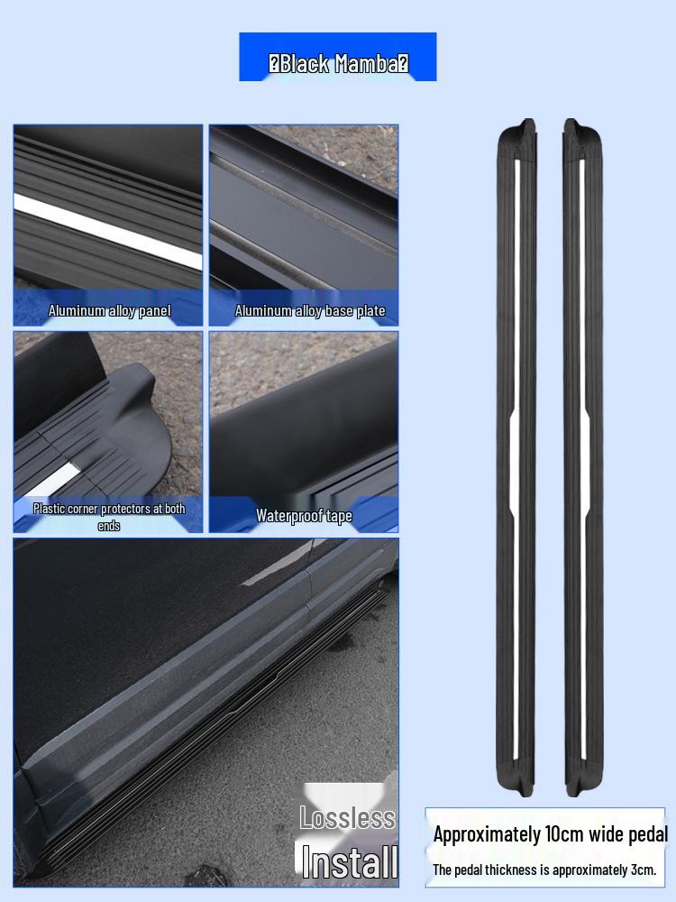 2024 Beijing BJ30 Electric Vehicle Aluminum Foot Pedals with Welcome Lights