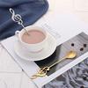 Stainless Steel Spoon Coffee Spoon Shape Music Theme Tea Mixing Spoon Small Ice Cream Dessert Spoon