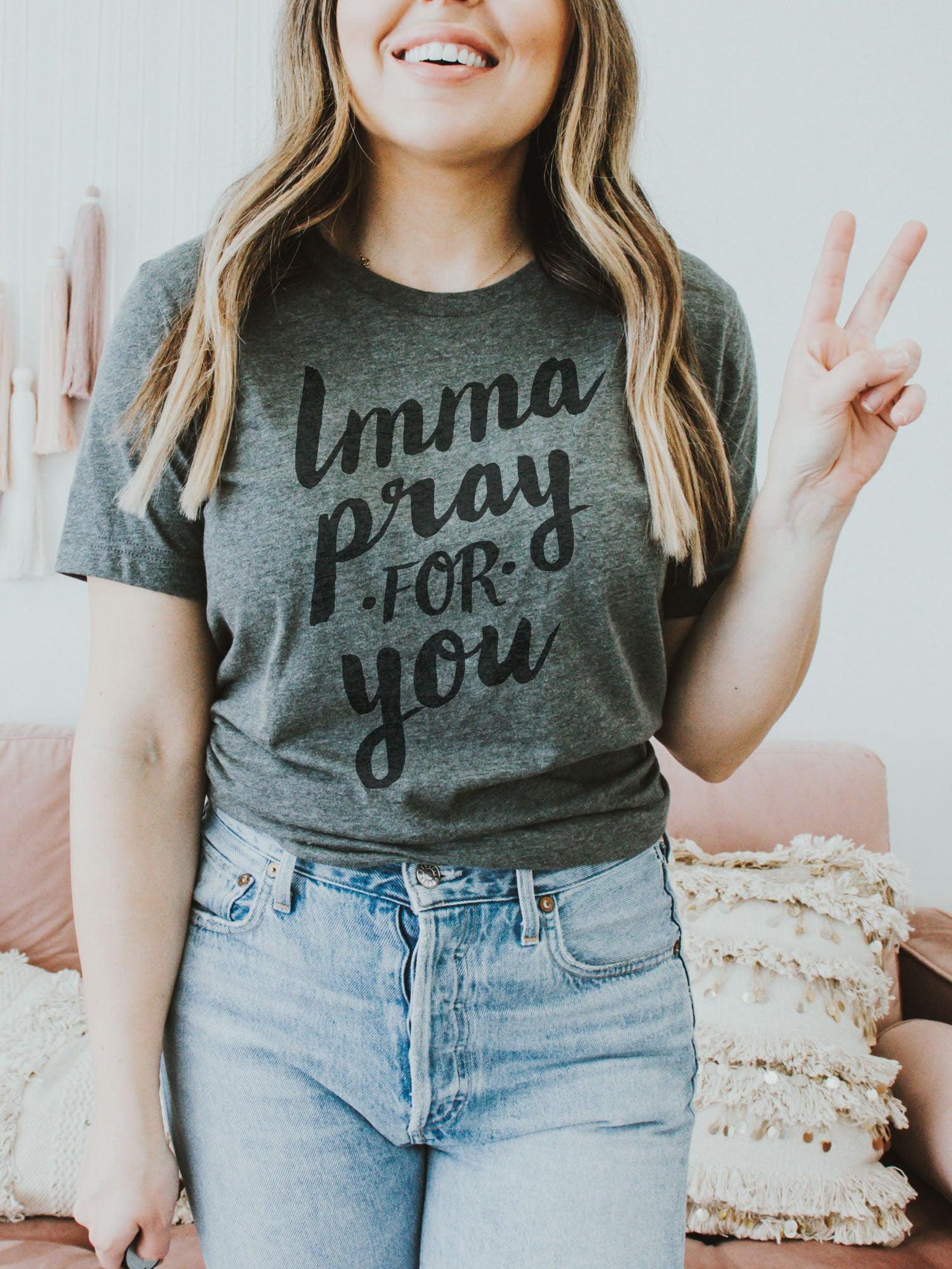 Imma Pray For You | Scripture T-Shirt | Ruby s Rubbish® 3XL