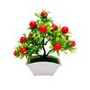Fruit Oranges Faux Tree Potted Plant For Office Desk And Photography Background
