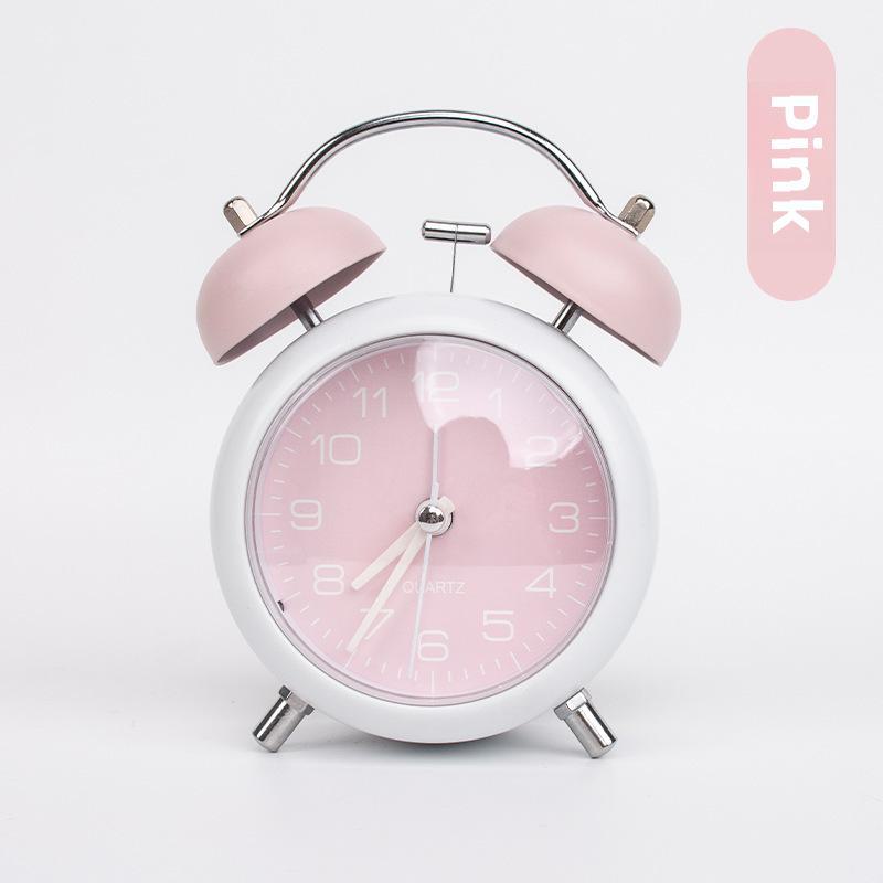 

Ретро-будильник із гучним дзвінком - тихий кварц для дітей, студентів, спальні та вітальні 4-inch 642