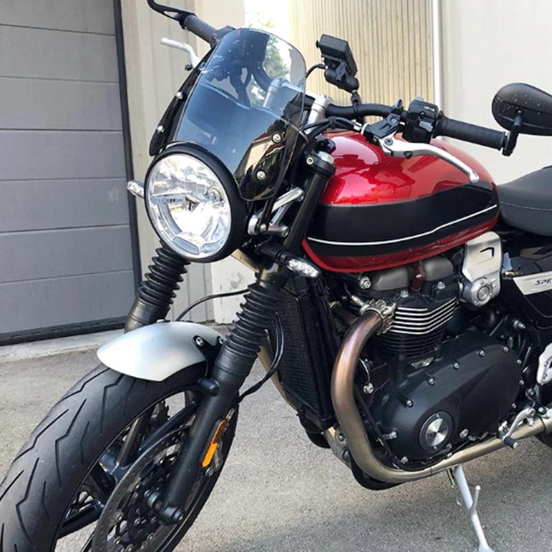 For 2019-2020 Models Triumph Speed Twin 1200 Motorcycle Windshield Deflector Original Model Air Windshield Accessories