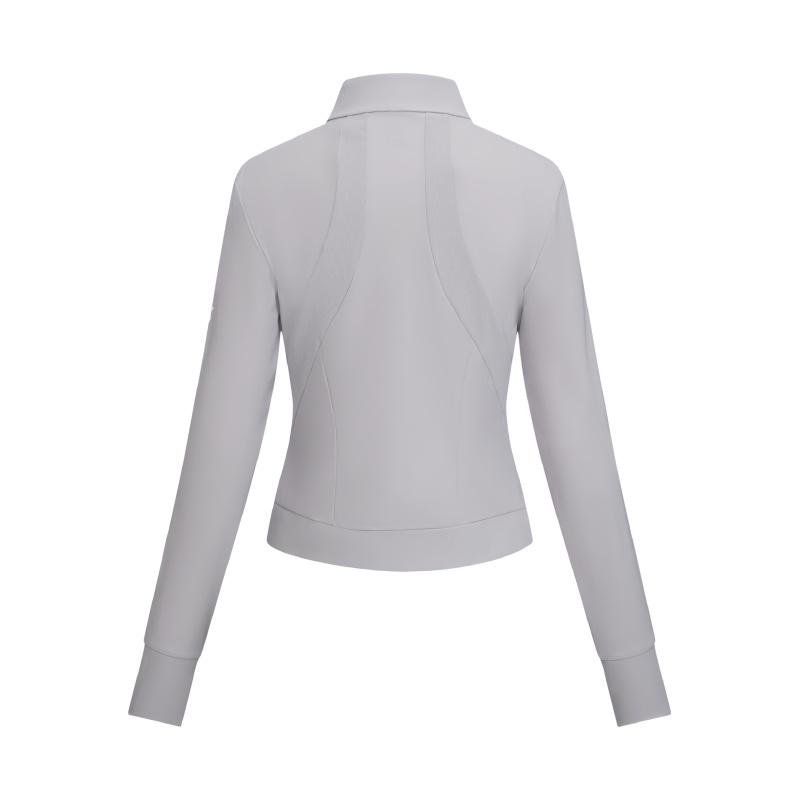 Under Armour Novelty Knitted Sports Breathable Comfortable Fitted Jacket Women Jackets 6014362-009