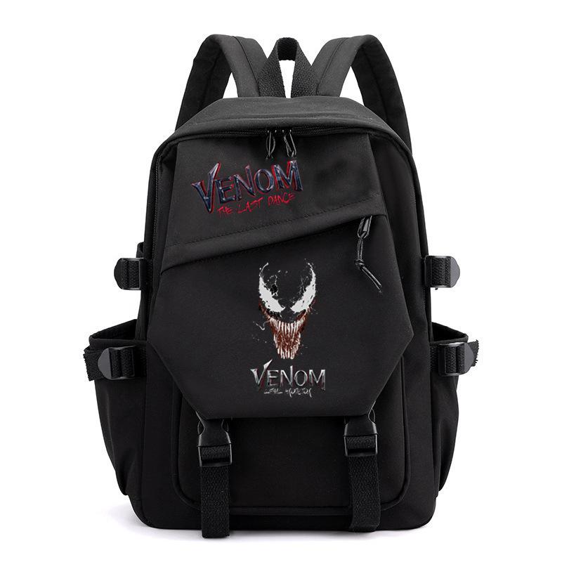 3 Piece School Backpack Set for Students Large Capacity Oxford Cloth Schoolbag with Shoulder Strap and Pencil Case