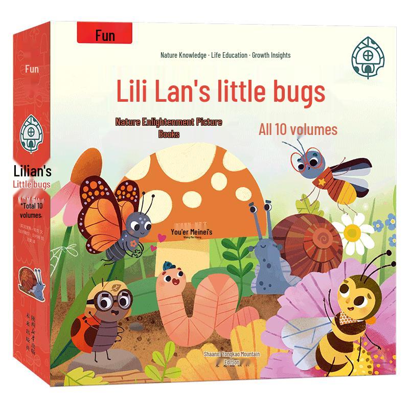 Lily-Lan s Little Bugs Nature Picture Book Set 1