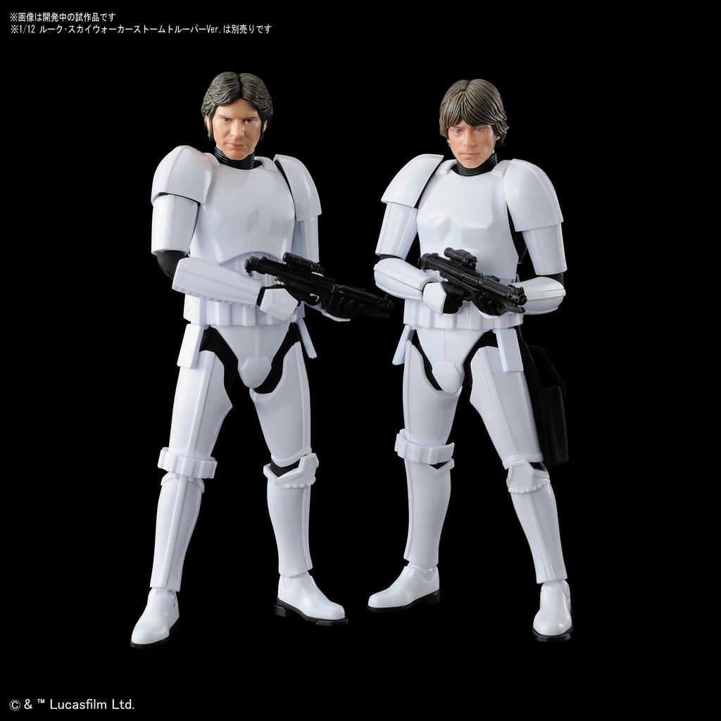 Plastikový model Star Wars Han Solo Stormtrooper Ver. 1/12