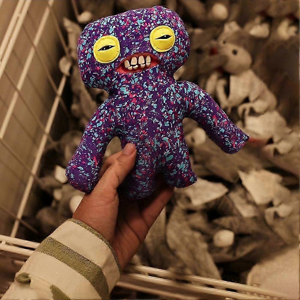 25-26 Fuggler Zahn Hässliches Monster Plüschtier Niedlich Gruselig Plüschtier Lustig Einzigartig Stoffpuppe Geschenk für Kinder & Sammler