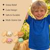 9Cm Realistic Giant Dumpling Squeeze Toy With Bamboo Steamer Soft Tpr Dough Ball Decompression Fidget Toy Funny Creative Gift