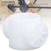 0.8x1.6in White Plastic Trolley Nut for LA500 Replacement Spare Part for K75 39337 Kit