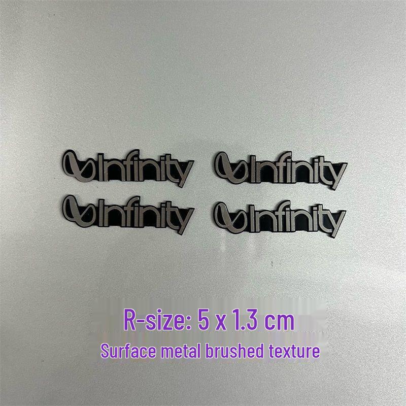 Dekorative Metallaufkleber für Auto-Audio-Lautsprecher von Bose, Harman Kardon, JBL.