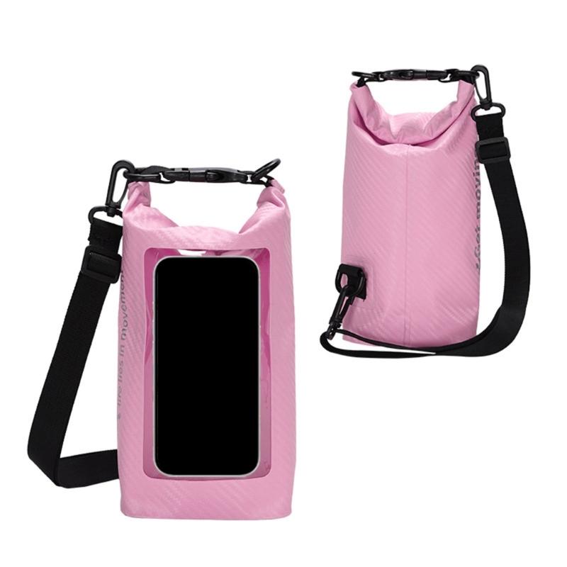 Splashes Proof Dry Bag With Transparents Window Durability Waterproofed Pouches for Fishing Snorkeling Trip