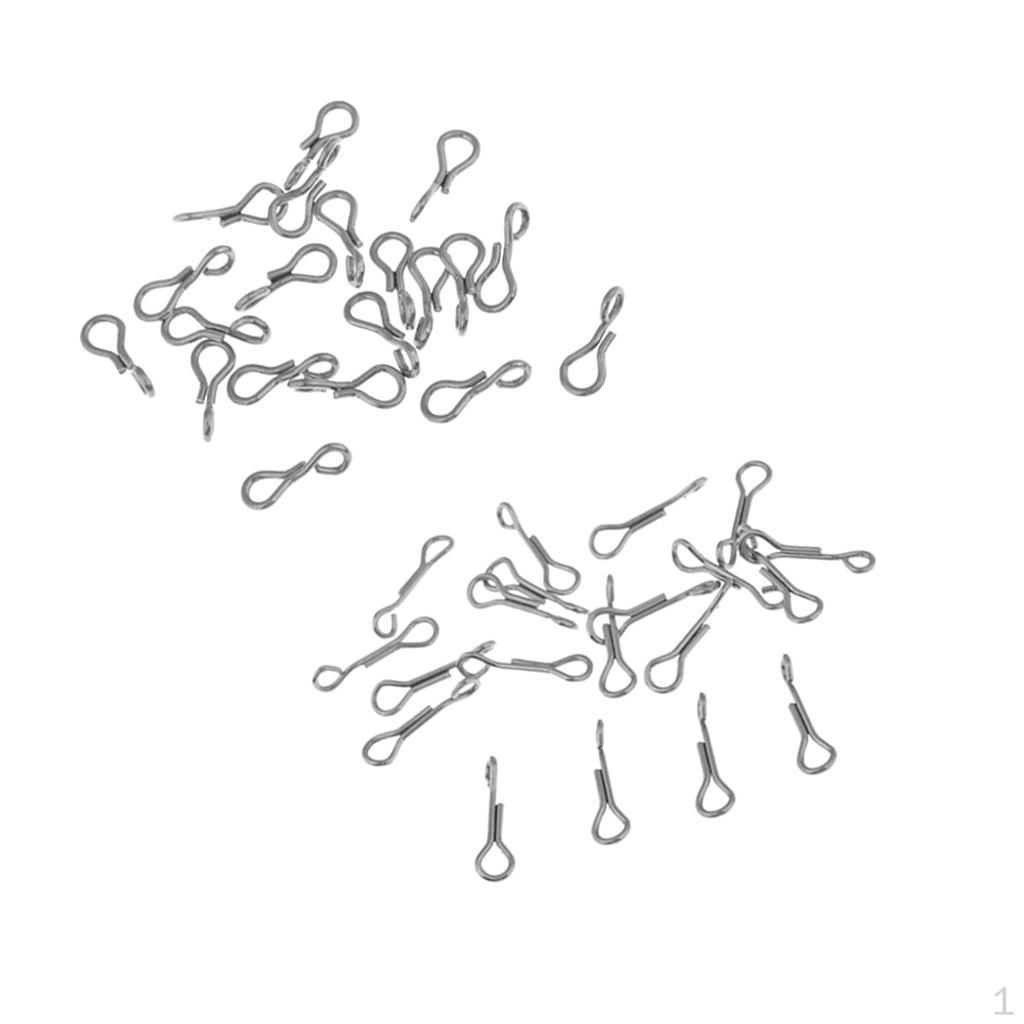 

40pcs Stainless Skull Articulated