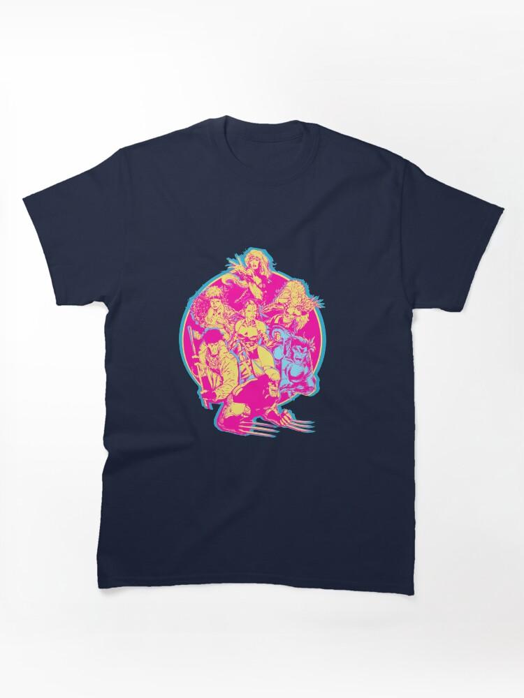 Wolverine and the X Men 90’s Retro Jim Lee X-Men Group Classic Unisex T-Shirt