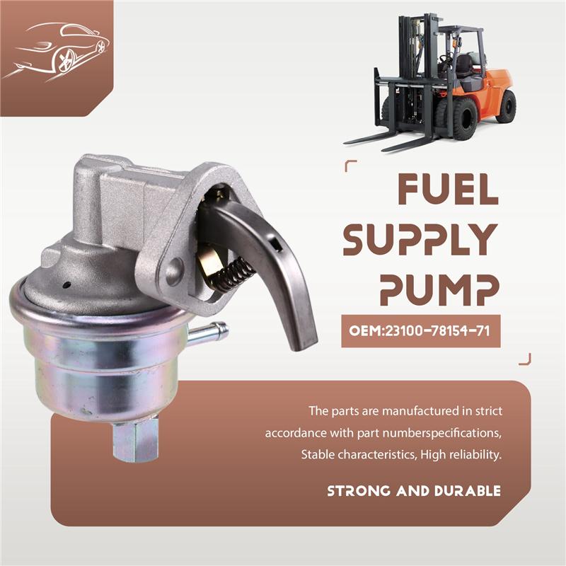 

For Toyota Forklift Trucks Fuel Pump 23100-78154-71 Fuel Supply Pump Forklift 4Y Engine 231007815471 як показано кольору