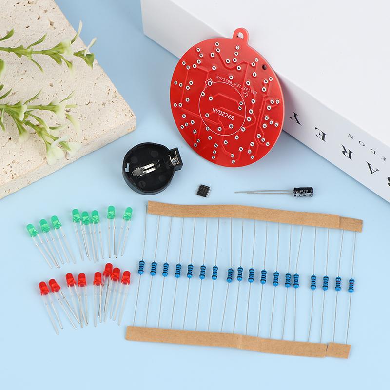 Ne555 Timer-Modul mit zweifarbigen blinkenden LEDs – DIY-Lötsatz für Arduino-kompatible Systeme - Lötübung Assembl