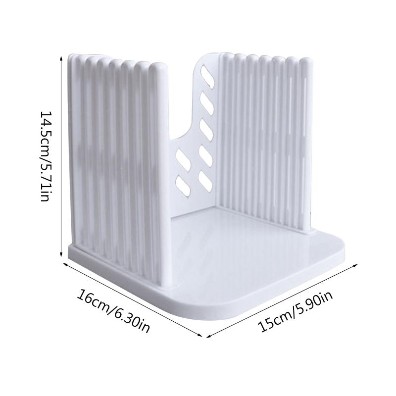 Bread Slicer Guide For Homemade Bread Loaf Cutter Machine Foldable Adjustable Thickness for Bagel Sandwich Toast Slicer