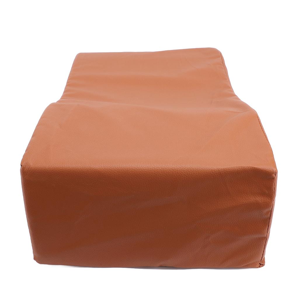 Leg Elevating Pillow PU Leather Leg Elevating Support Wedge Pillow for Pregnancy Postoperative