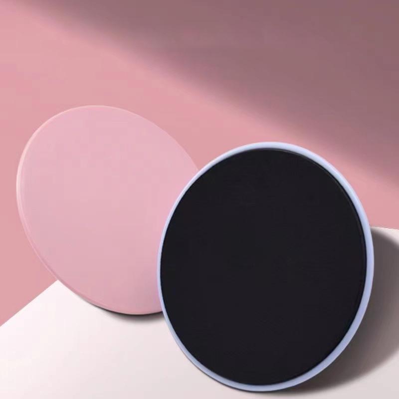 Coppia di Fitness Core Sliders Piatto Scivolante per Esercizi Addominali Pilates Yoga Palestra Dischi Slider Attrezzatura per Allenamento Muscolare del Corpo