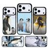 Zoo Animals 1 Penguins Phone Case For iPhone 17 AIR 16 Pro Max 15 14 Pro 11 12 13 Shockproof Silicone Cover