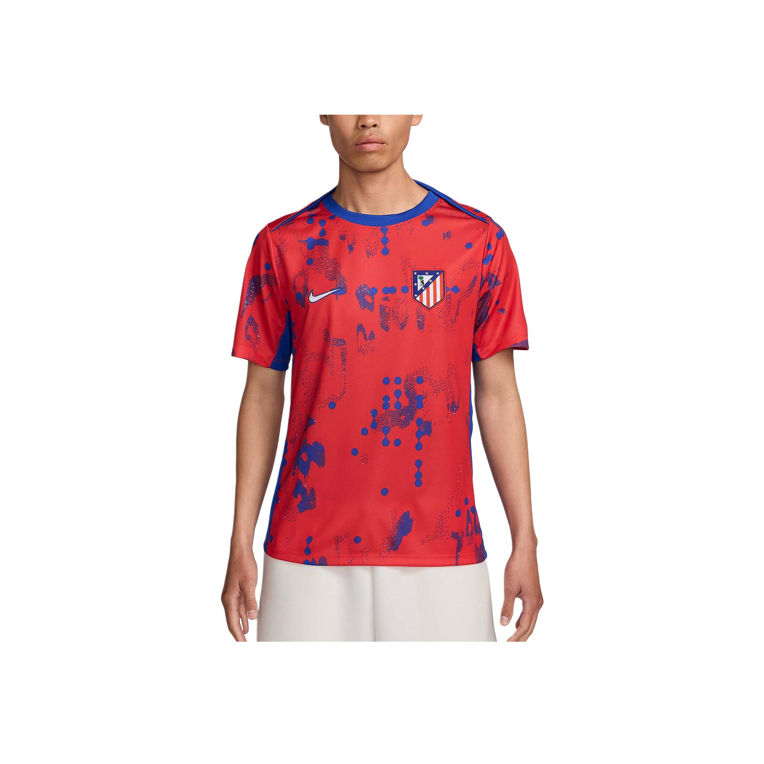 

Nike Dri-FIT Atlético Madrid Academy Pro Slim Fit Moisture-Wicking Pre-Match Short Sleeve Soccer Jersey Men jersey FN9642-696 XL