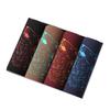 4 Pcs Men's Underwear Fiber Large Flat Corner Pants Four Corner Pants Youth Comfortable Elastic Dragon Print Flower Underwear