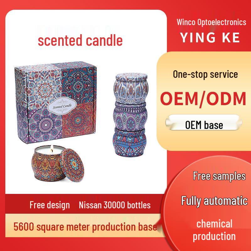 Halloween Scented Soy Wax Candle Gift Set - Indoor Fragrance Party Favors