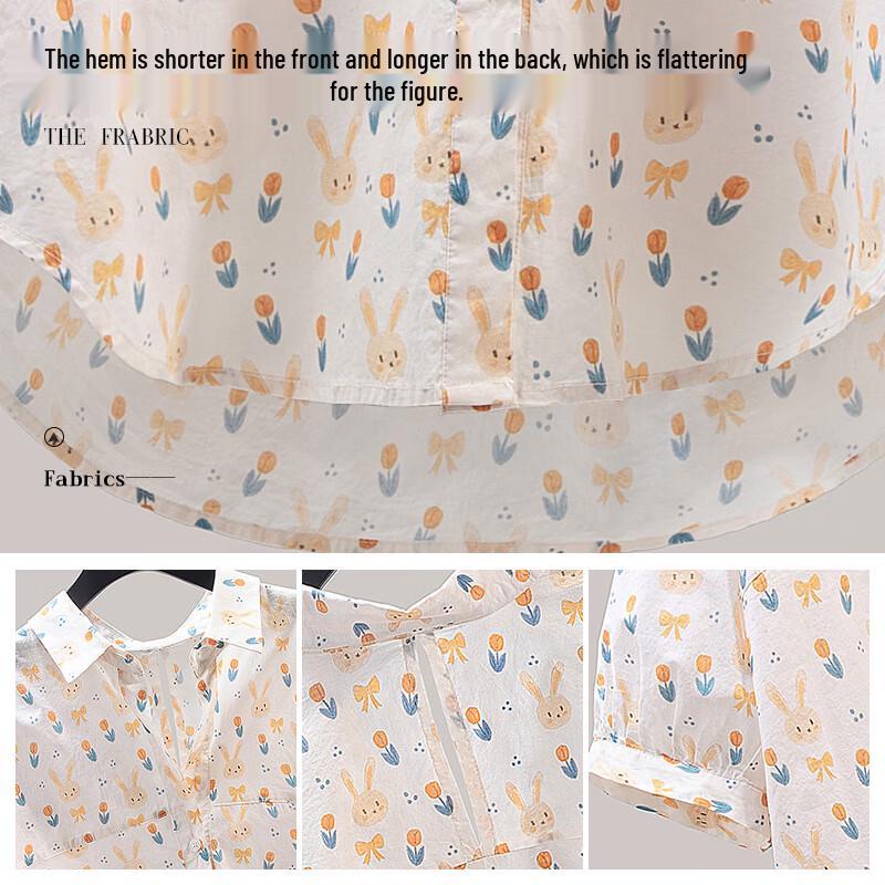 Silbaisha Women's Loose Fit Printed Shirt