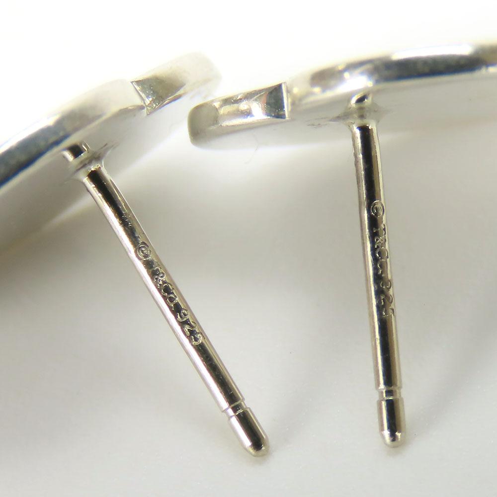 Used TIFFANY&Co. Pierce Lean-to Silver925 3.3g Silver Heart Tag
