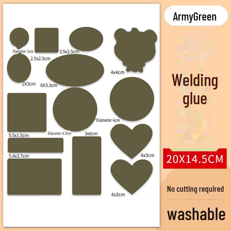 Autocolante cu patch-uri colorate cu desene animate: Reparații autoadezive, fără cusături, fără cusături pentru jachete și haine