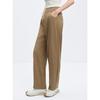 Peacebird Women's Fall High-Waist Tapered Casual Trousers