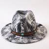 New European and American style letter printing fashion top hat men's and women's fashion jazz hat sunscreen sun hat