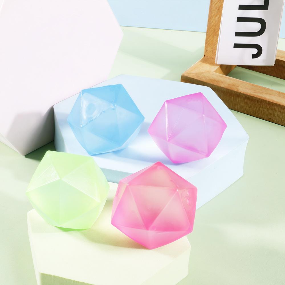 Ice Cube Candy Stress Relief Squeeze Toy - Bestselling TPR Flour Ball